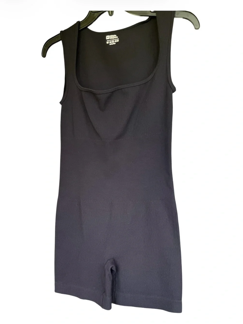 Navy Ribbed Tank and Long Sleeve Set